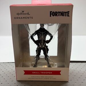 Hallmark Fortnite Skeleton Ornament - Black and White